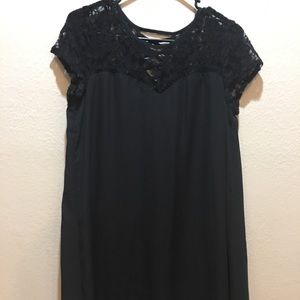 Almost Famous black Swing Dress